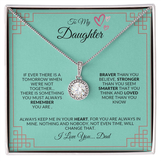 Daughter-Eternal Hope Necklace-Dad